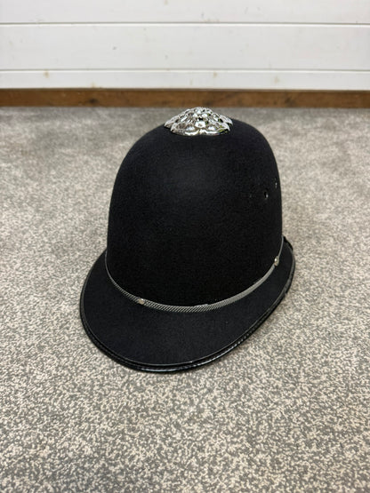 Ex Police Bobby Custodian Helmet Rose Top 58cm Fancy Dress Display