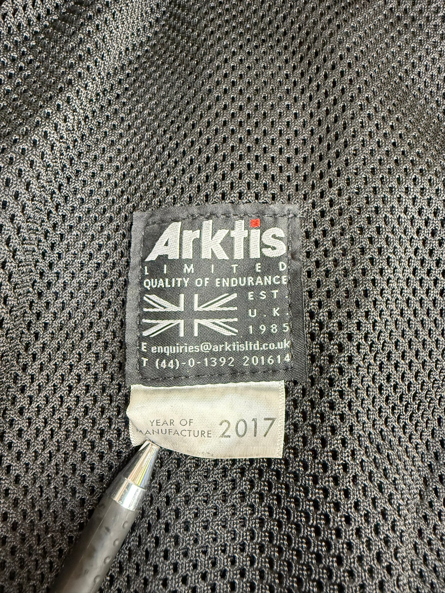 Arktis Black Firearms Vest Ex Police Utility Tac Vest XXL Airsoft Security Patrol