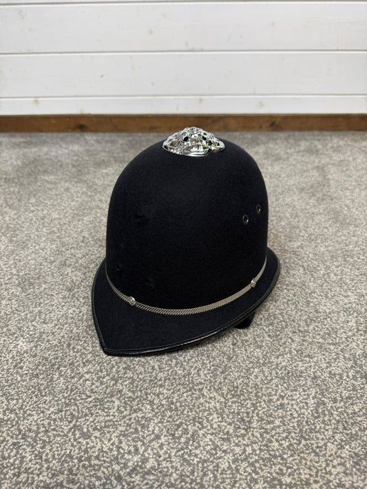 Ex Police Bobby Custodian Helmet Rose Top 60cm Fancy Dress Display