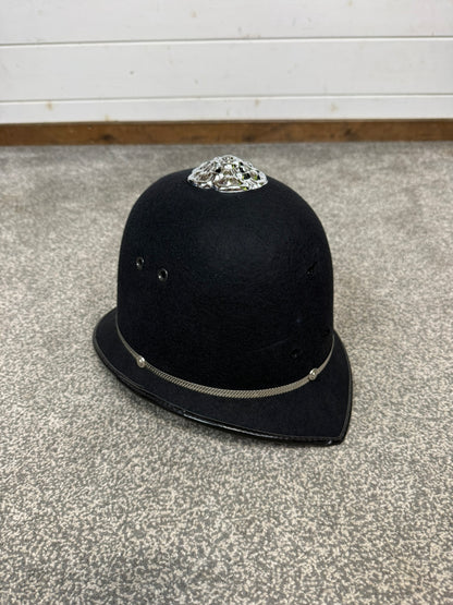 Ex Police Bobby Custodian Helmet Rose Top 60cm Fancy Dress Display