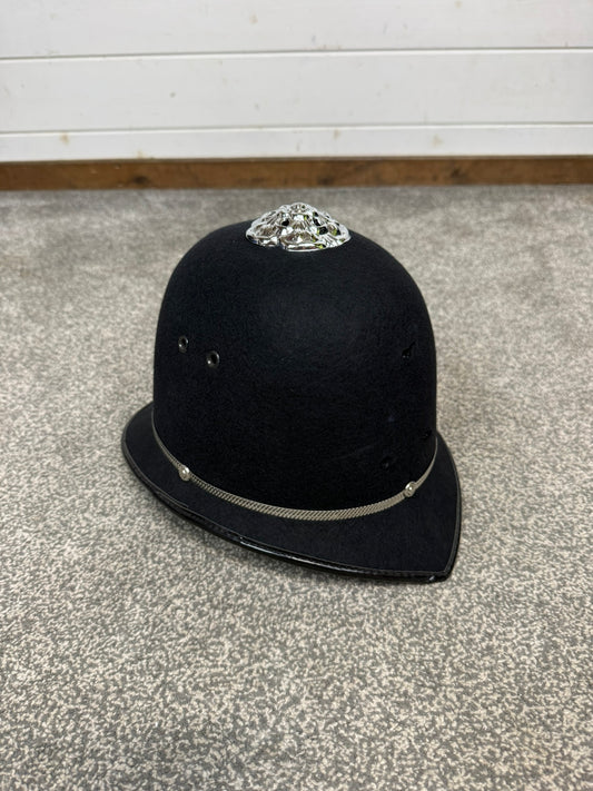 Ex Police Bobby Custodian Helmet Rose Top 60cm Fancy Dress Display