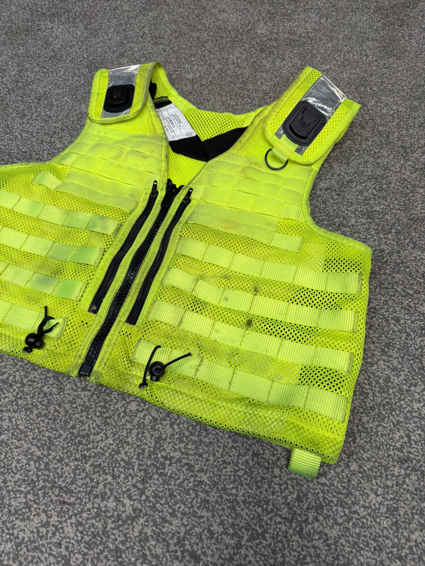Ex Police Safariland Molle Vest Hi-Vis Tactical Utility Security Vest MED