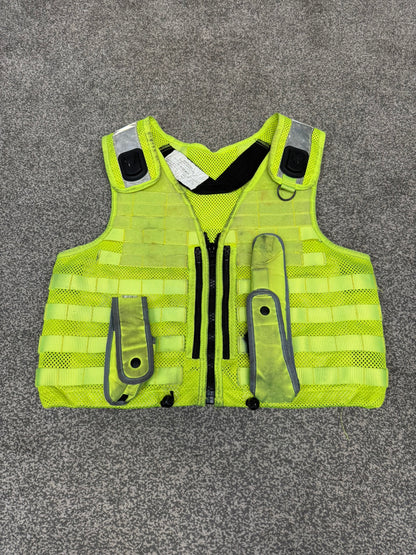 Ex Police Safariland Molle Vest Hi-Vis Tactical Utility Security Vest MEDIUM