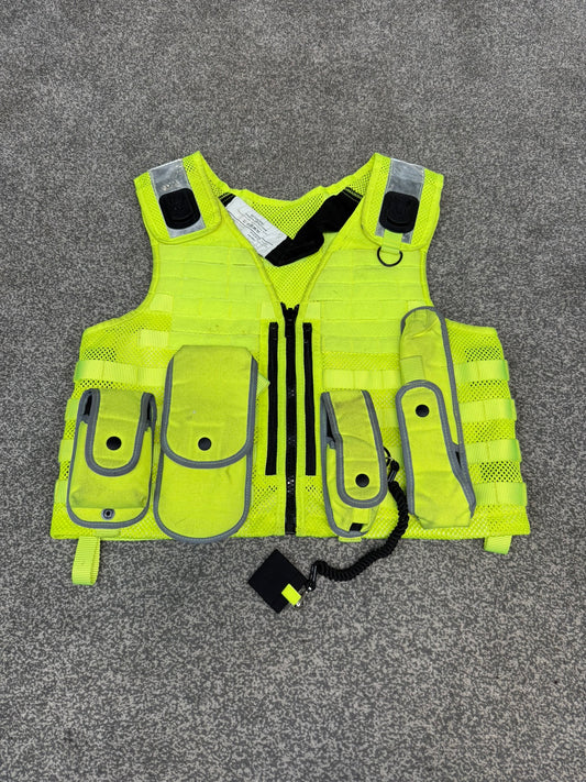Ex Police Safariland Molle Vest Hi-Vis Tactical Utility Security Vest MEDIUM