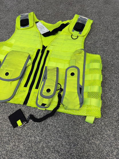 Ex Police Safariland Molle Vest Hi-Vis Tactical Utility Security Vest MEDIUM