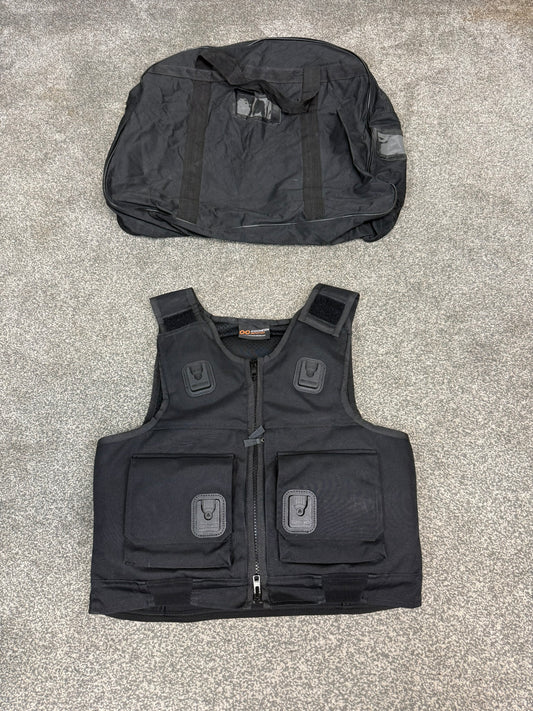 Ex Police Cooneen Body Armour Stab Vest MEDIUM Anti Stab & Ballistic HG1A & KR1 + Bag