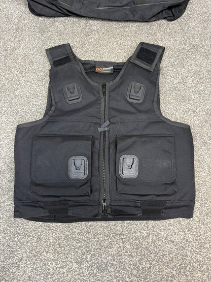 Ex Police Cooneen Body Armour Stab Vest MEDIUM Anti Stab & Ballistic HG1A & KR1 + Bag