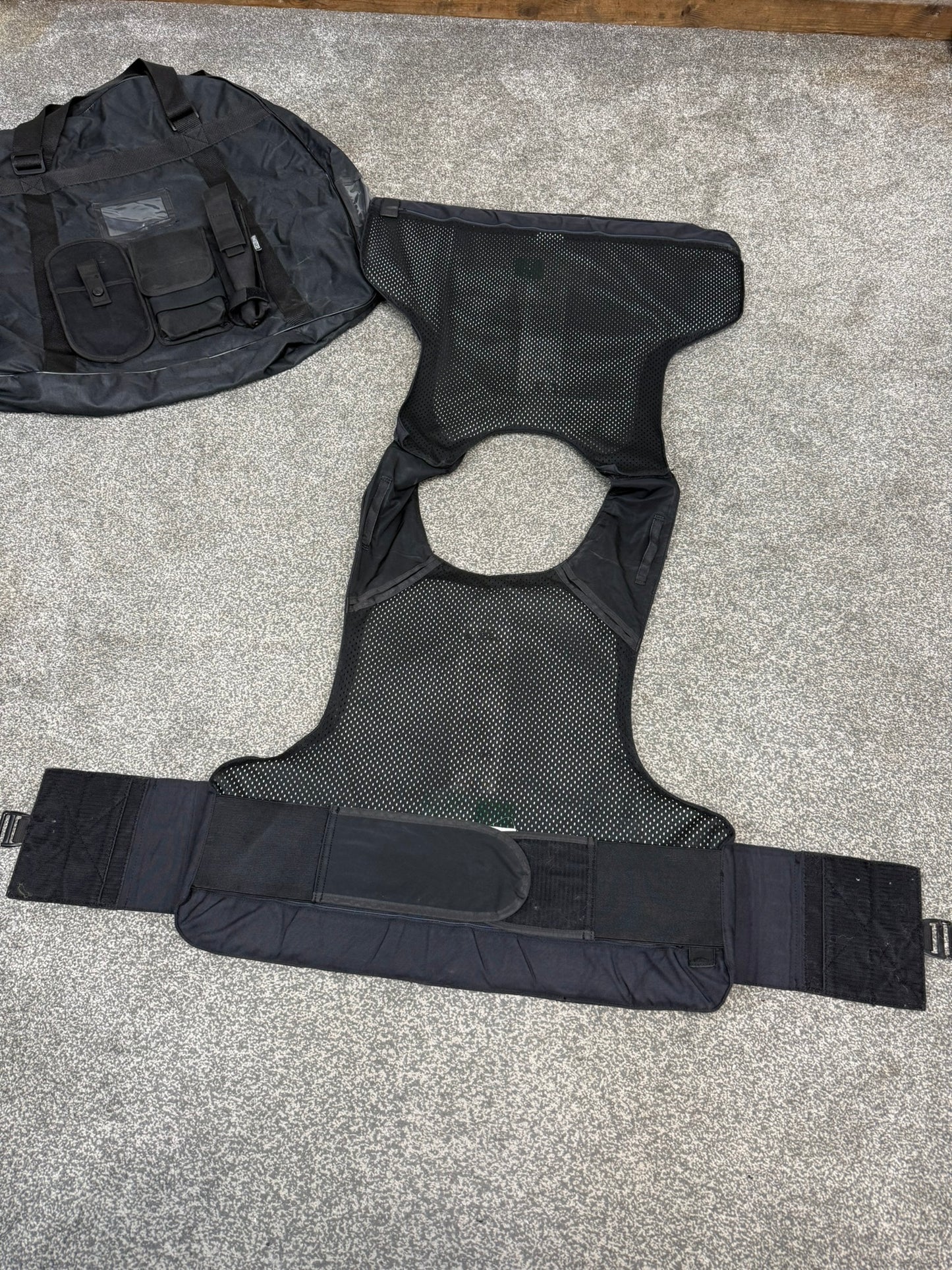 Ex Police Mehler MOLLE Body Armour Stab Vest Anti Stab & Ballistic HG2 KR2 SP2 - X LARGE