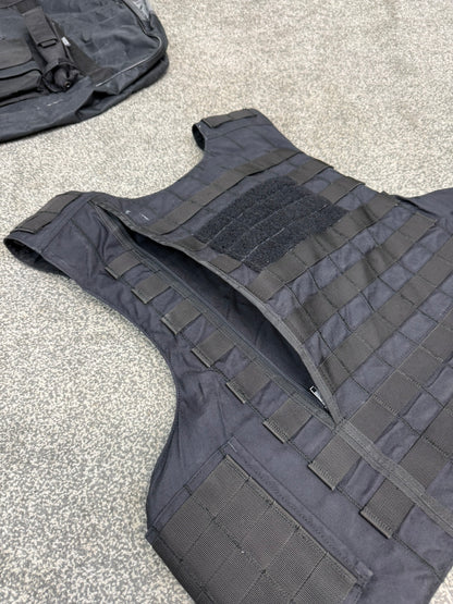 Ex Police Mehler MOLLE Body Armour Stab Vest Anti Stab & Ballistic HG2 KR2 SP2 - X LARGE