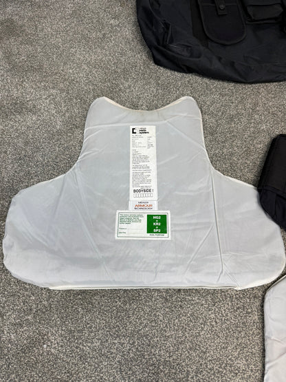 Ex Police Mehler MOLLE Body Armour Stab Vest Anti Stab & Ballistic HG2 KR2 SP2 - X LARGE