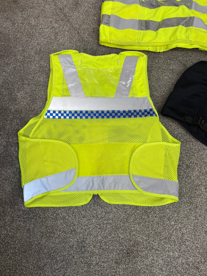 3x Ex Police Utility Tac Vest Job Lot MEDIUM Security Equipment Patrol Vests