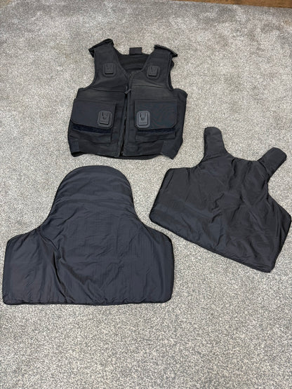Ex Police Cooneen Body Armour Stab Vest SMALL Anti Stab & Ballistic HG1A & KR1