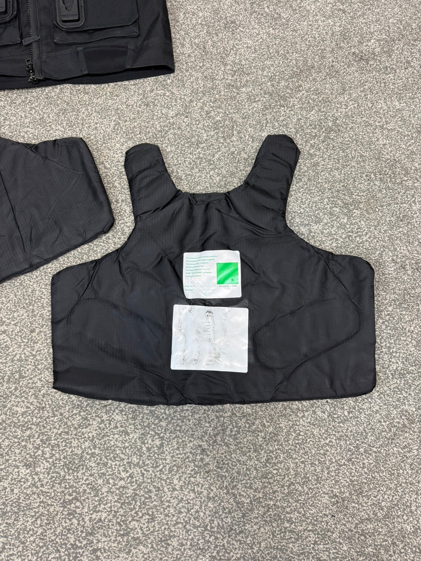 Ex Police Cooneen Body Armour Stab Vest MEDIUM Anti Stab & Ballistic HG1A & KR1