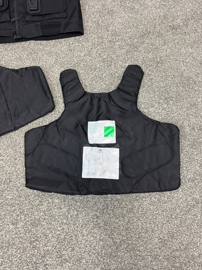 Ex Police Cooneen Body Armour Stab Vest MEDIUM Anti Stab & Ballistic HG1A & KR1