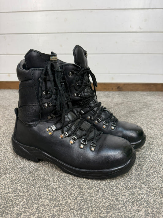 Altberg Peacekeeper P3 VS Black Leather Waterproof Combat Boots Size UK 10