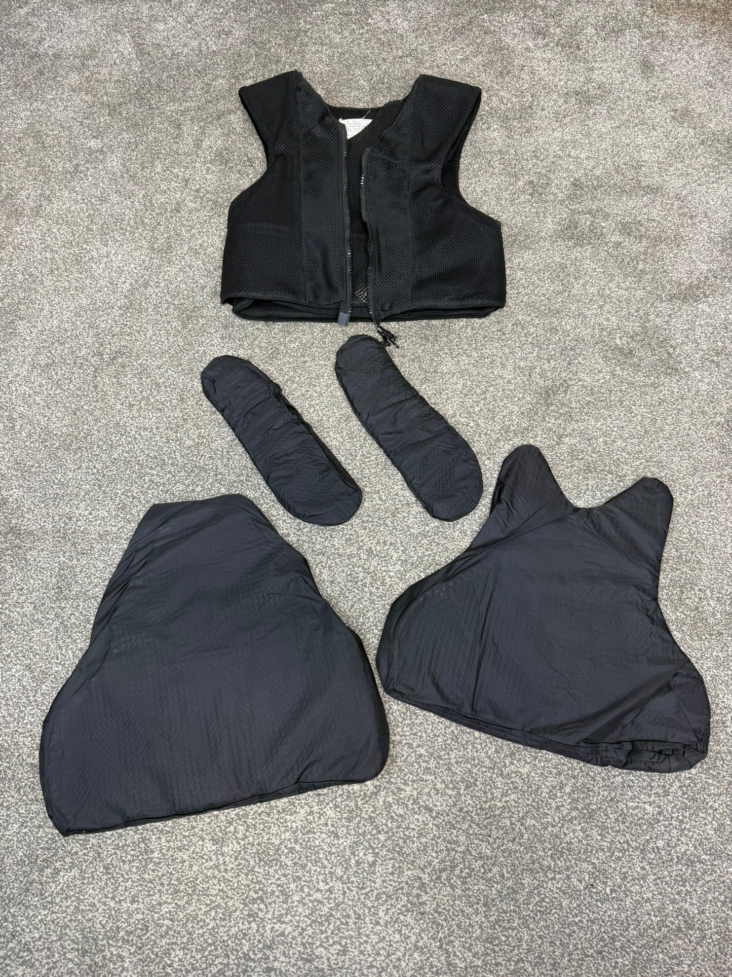 Ex Police Meggitt Yaffy Body Armour Vest Anti Stab & Ballistic HG1A & KR2 X SMALL Security