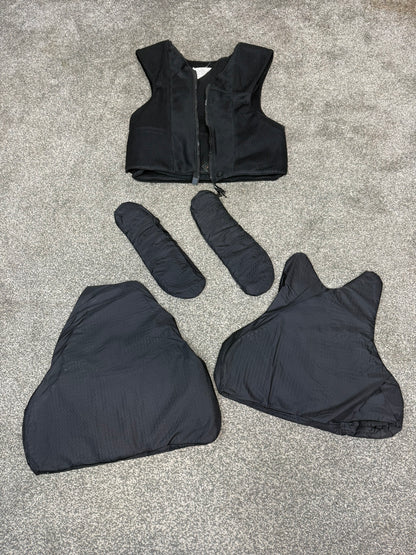 Ex Police Meggitt Yaffy Body Armour Vest Anti Stab & Ballistic HG1A & KR2 X SMALL Security