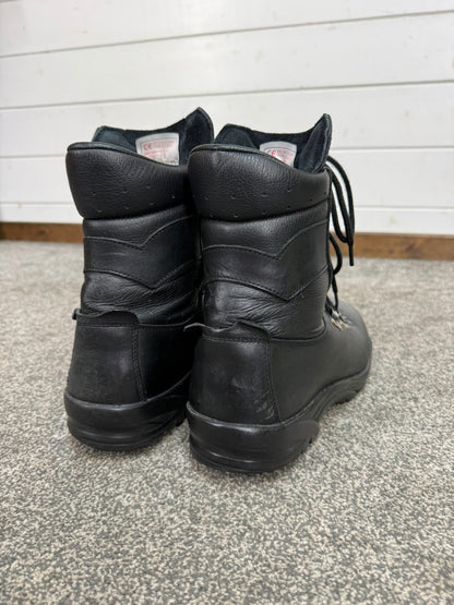 Altberg Peacekeeper P3 VS Black Leather Waterproof Combat Boots Size UK 10