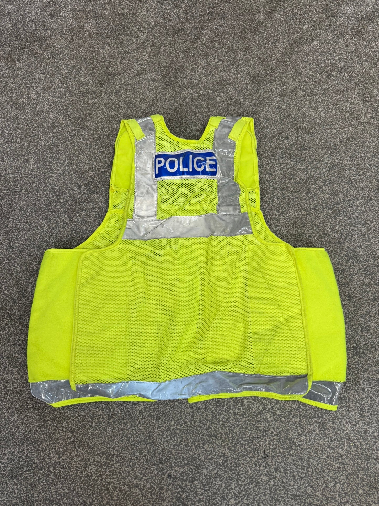 Badged Ex Police PWL Hi-Vis Taser Utility Tactical Vest - MEDIUM