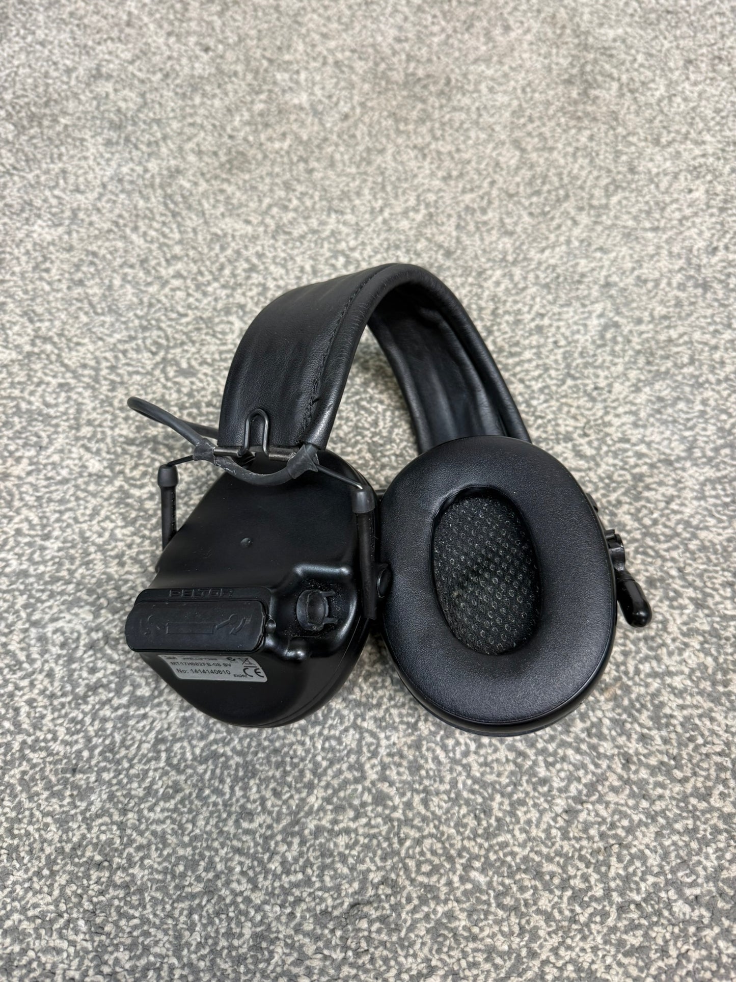 Ex Police 3M PELTOR ComTac XP Headset Noise Cancelling Ear Defenders MT17H682FB-08