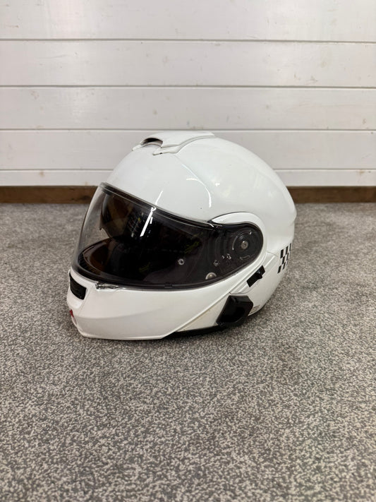 Ex Police Shoei Neotec Flip-Up Motorcycle Helmet - X Large