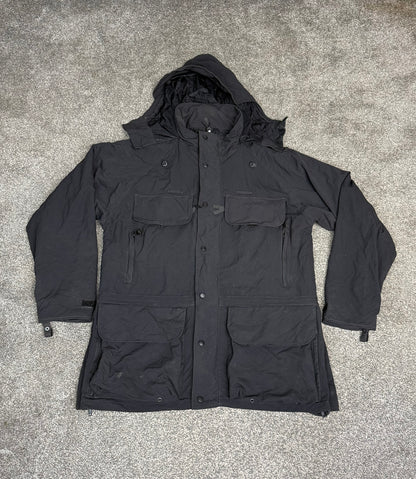 Arktis Avenger Jacket Smock Ripstop Waterproof Black Ex Police Security - X LARGE