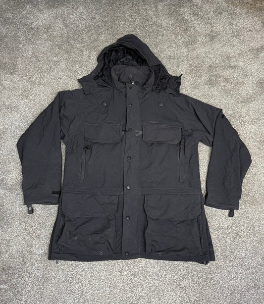Arktis Avenger Jacket Smock Ripstop Waterproof Black Ex Police Security - X LARGE