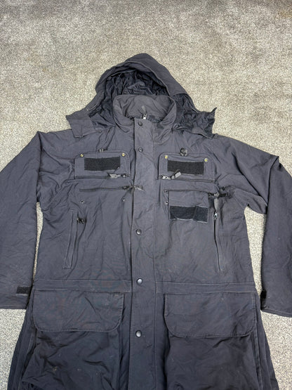 Arktis Avenger Jacket Smock Ripstop Waterproof Black Ex Police Security - X LARGE
