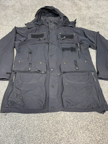 Arktis Avenger Jacket Smock Ripstop Waterproof Black Ex Police Security - X LARGE