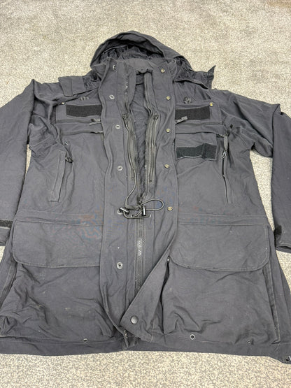 Arktis Avenger Jacket Smock Ripstop Waterproof Black Ex Police Security - X LARGE