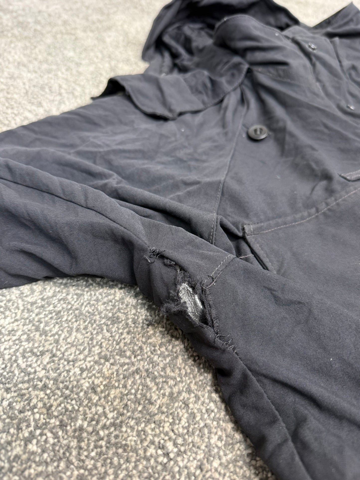 Arktis Avenger Jacket Smock Ripstop Waterproof Black Ex Police Security - X LARGE