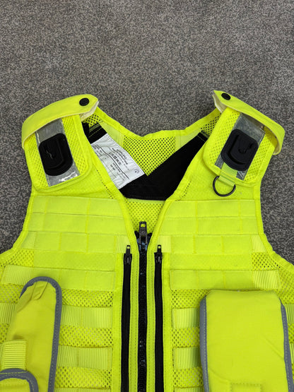 Safariland Hi-Vis MOLLE Vest Tactical Utility Security Vest Ex Police - SMALL