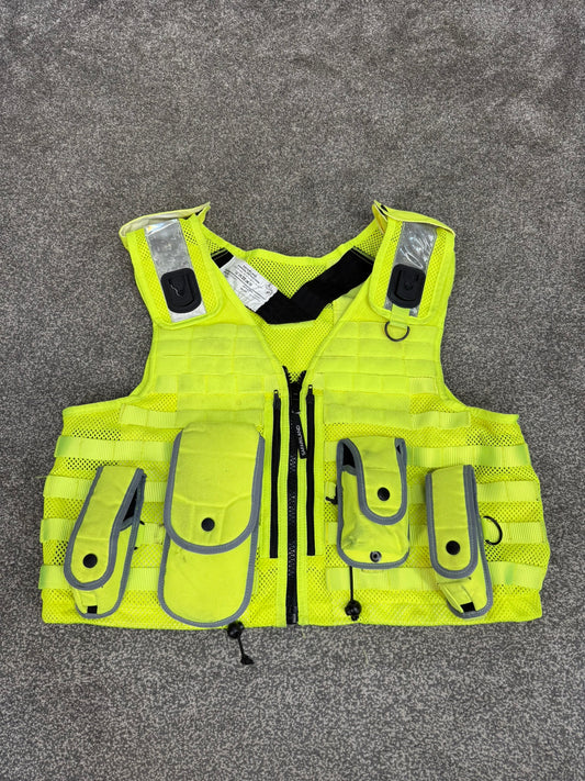 Safariland Hi-Vis MOLLE Vest Tactical Utility Security Vest Ex Police - XL
