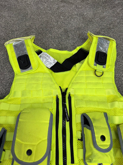 Safariland Hi-Vis MOLLE Vest Tactical Utility Security Vest Ex Police - XL