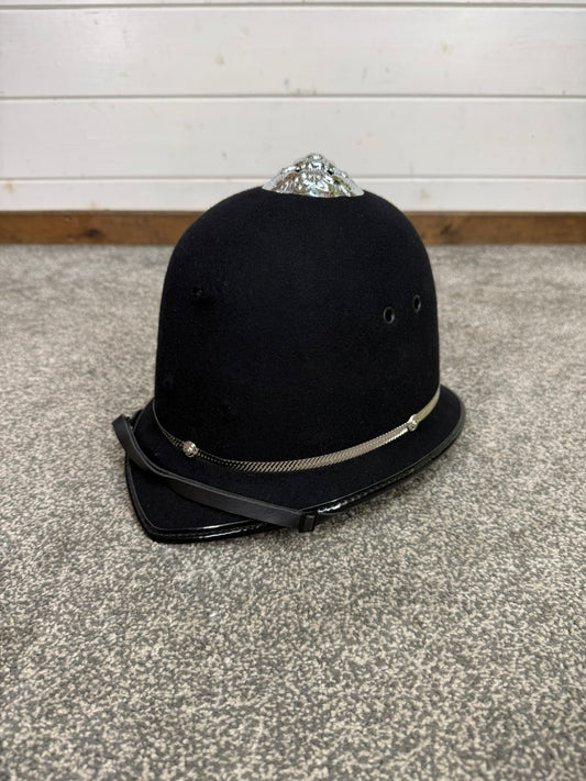 Ex Police Rose Top Bobby Helmet Custodian Helmet Film TV Display