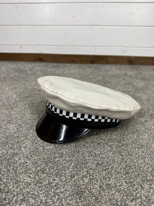 Ex Police Traffic Peak Cap 60cm Display Film TV Collector