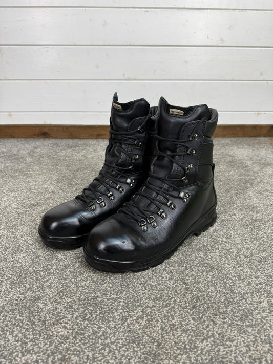 Altberg Peacekeeper P3 VS Black Leather Waterproof Combat Boots Size UK 10