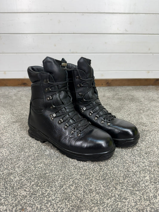 Altberg Peacekeeper P3 VS Black Leather Waterproof Combat Boots Size UK 10