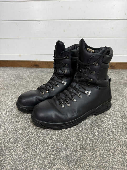 Altberg Peacekeeper P3 VS Black Leather Waterproof Combat Boots Size UK 13