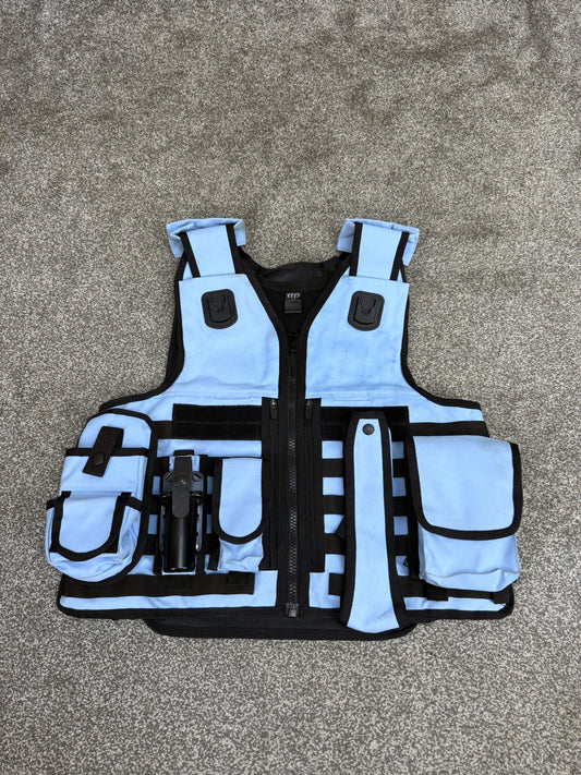 KIT Molle Equipment Vest With Pouches MED Ex Police Liaison Collector Security
