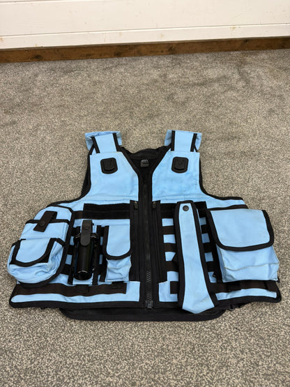 KIT Molle Equipment Vest With Pouches MED Ex Police Liaison Collector Security
