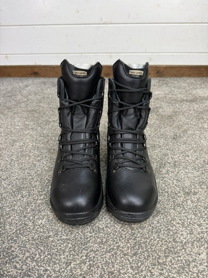 Altberg Peacekeeper P3 VS Black Leather Waterproof Combat Boots Size UK 5