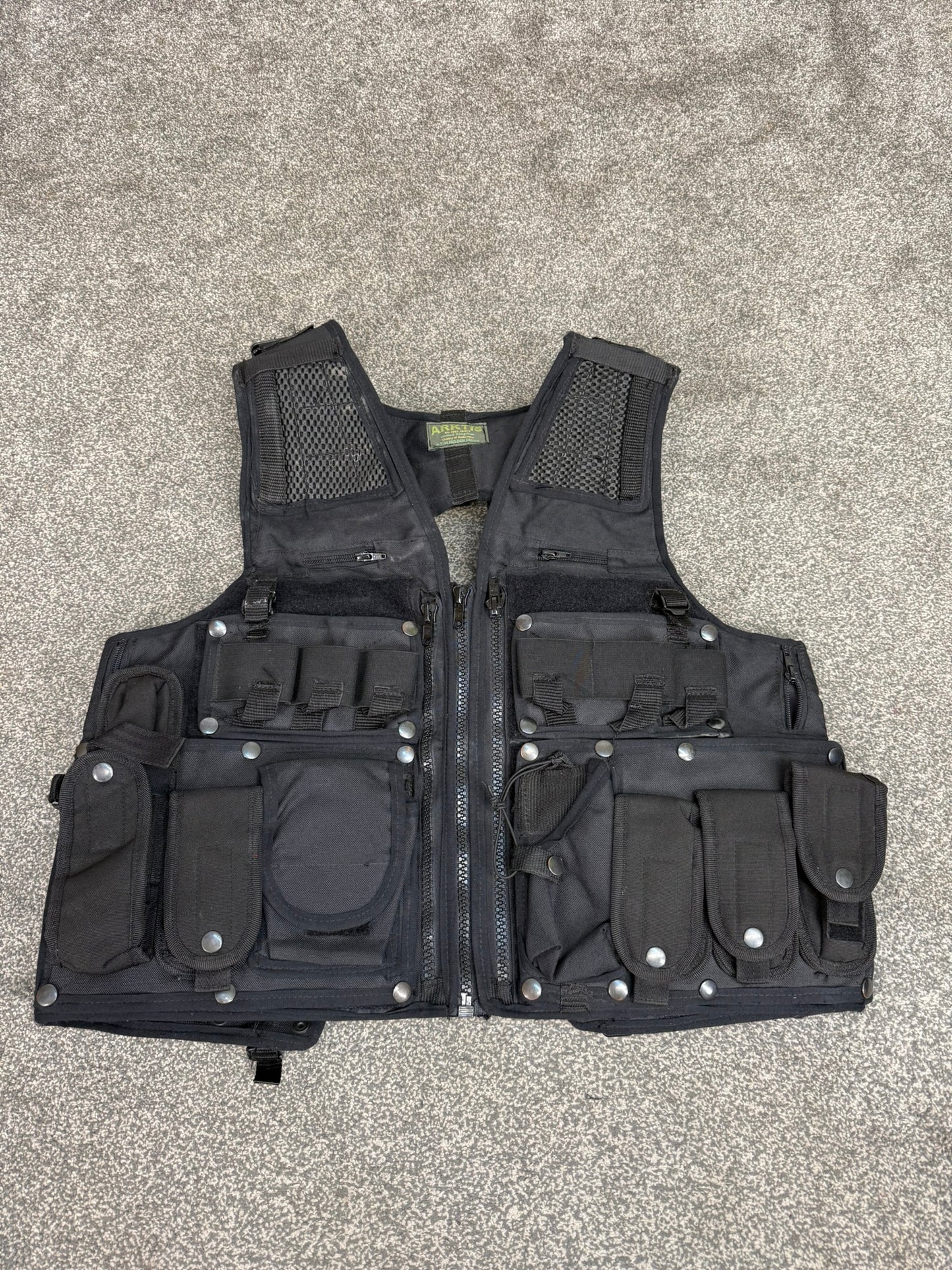 Ex Police Arktis Load Bearing Firearms Tactical Vest SAS Combat Airsoft