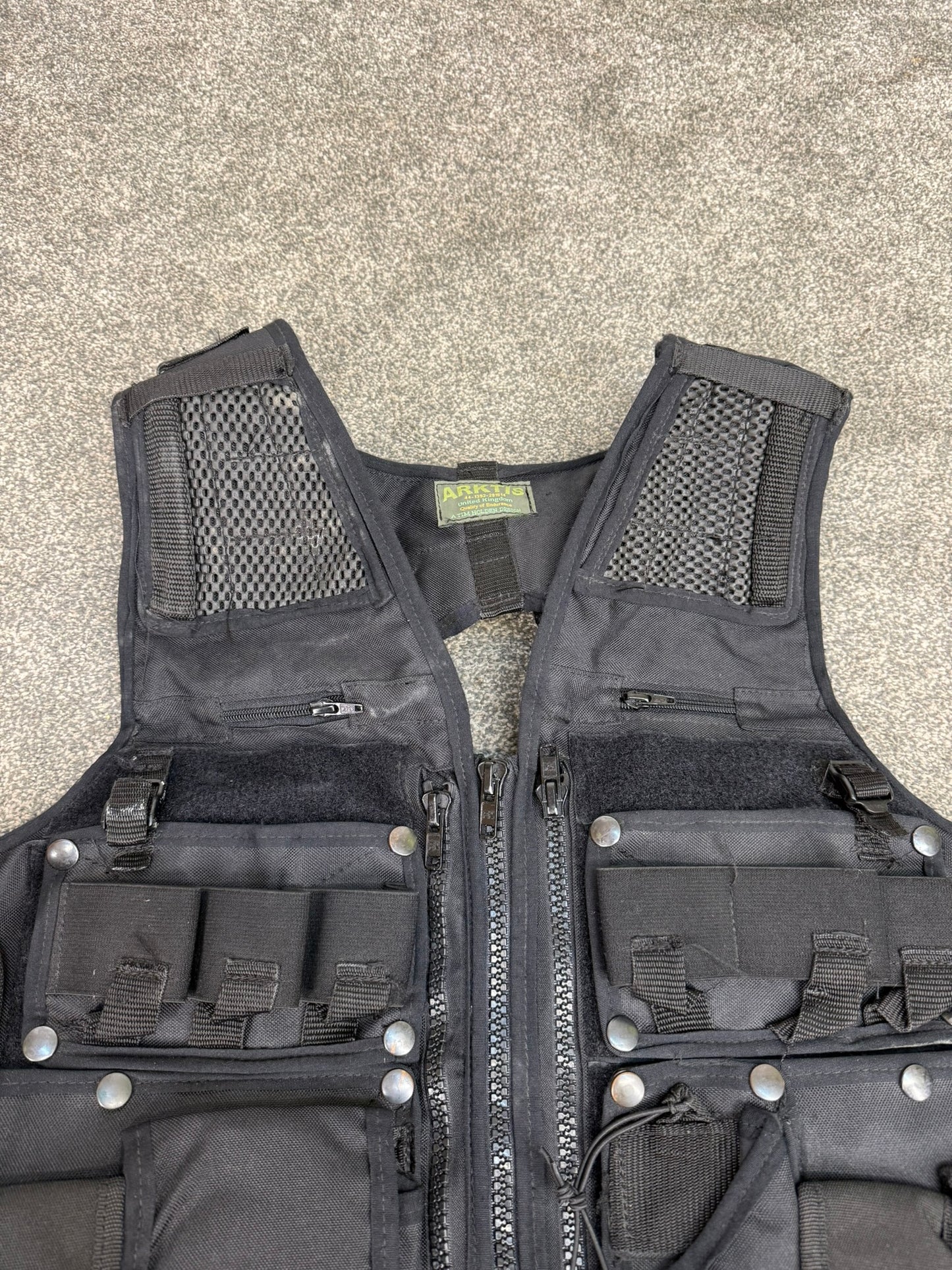 Ex Police Arktis Load Bearing Firearms Tactical Vest SAS Combat Airsoft
