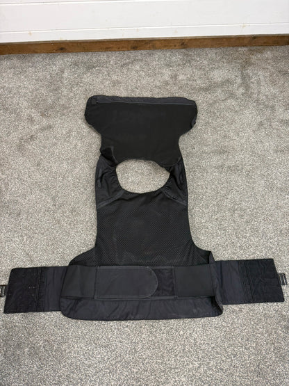 Ex Police Mehler MOLLE Body Armour Stab Vest Cover Black Security Airsoft
