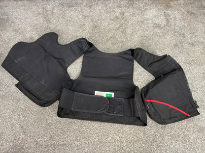Ex Police Mehler MOLLE Body Armour Stab Vest Cover Black Security Airsoft