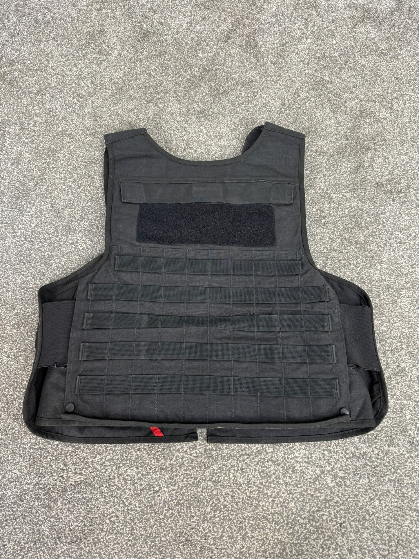 Ex Police Mehler MOLLE Body Armour Stab Vest Cover Black Security Airsoft