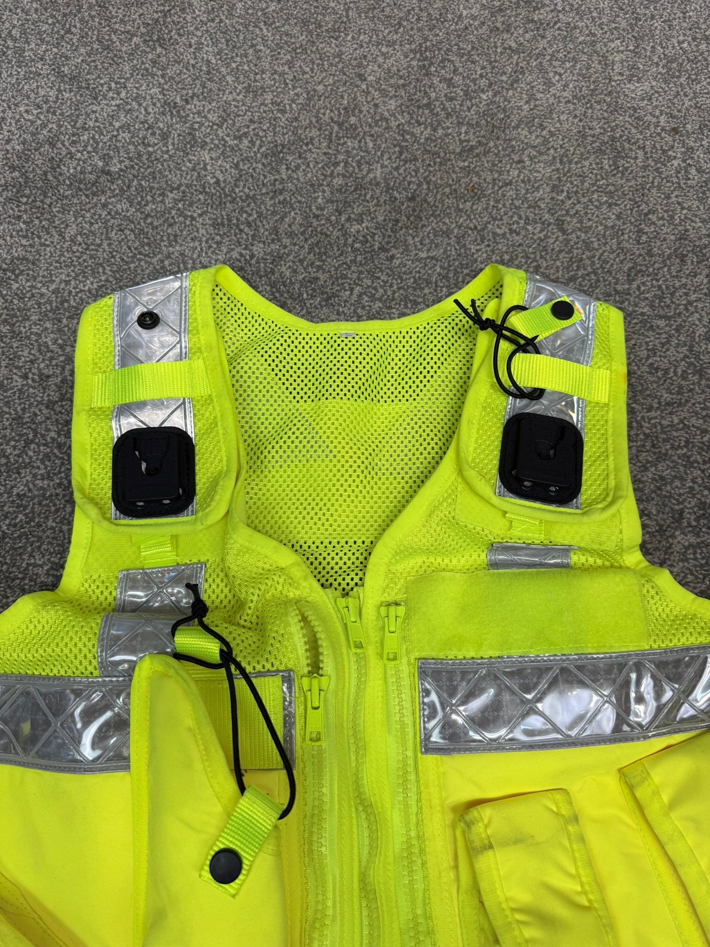 Ex Police Hi Vis Arktis Utility Vest Security Patrol Equipment Vest Marshall VGC - LARGE