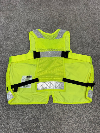 Ex Police Hi Vis Arktis Utility Vest Security Patrol Equipment Vest Marshall VGC - LARGE