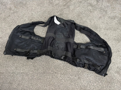 Safariland Black Molle Vest Taser Holster & Pouches Tactical Utility Security Vest XL